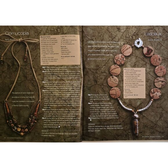 Stringing Magazine Fall 2005 150 Designs And How To Create Them - Picture 4 of 15